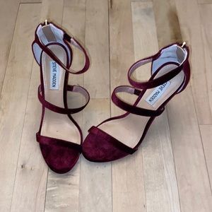 Steve Madden Feelya Velvet Heels